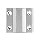 4PCS SCS8UU Linear Motion Balls Bearing, Aluminiumbasislegierung Gleitbuchse Gleitblock 8mm Linear Motion Rod Shaft Guide Set Aluminium Schiebeblock Schiebeblock Für 3D-Drucker