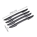 Car Side Door Protector Guard Anti-Scratch Door Edge Defender Universal Carbon Fiber Cover Trim 4PCS