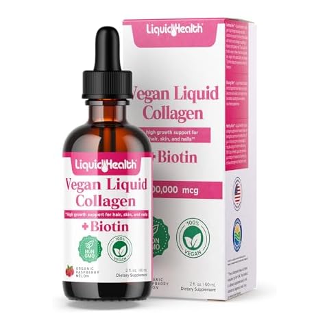 LIQUIDHEALTH Vegan Collagen Plus Biotin Drops Cover