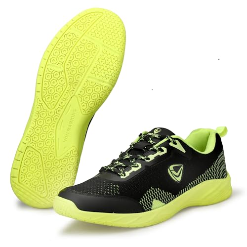 Image of PRO KVH Court Flyer 2.0 Non-Marking Badminton Shoes | Indoor Court Shoes for Badminton & Indoor Sports | Lightweight, Breathable, Cushioned, Durable & Comfortable Make regenrate This Product titel