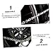 Hohopeti 10pcs Chain Connecting Link Buckle Heavy Duty Chain Joint for Motorcycles Atvs and Industrial Use