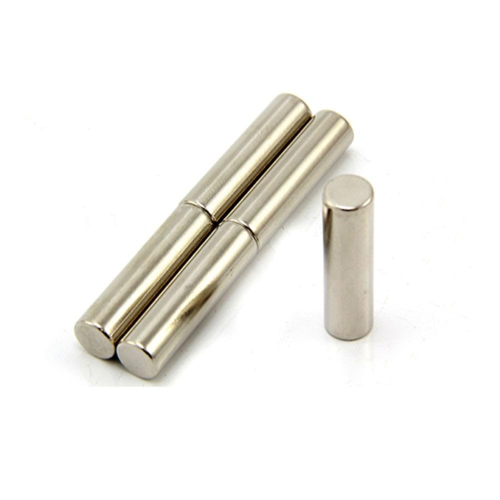 N42 Neodymium Magnet for Arts, Crafts, Model Making, DIY, Hobbies, Office, Fridge and Home - 8mm dia x 30mm thick - 2.7kg Pull