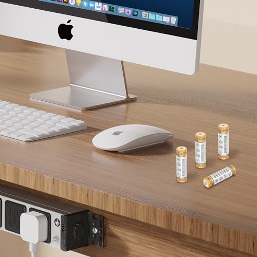 volkate NiMH AA Rechargeable Batteries for Solar Lights, 4 Pack 1.2V 1500mAh Ni-MH Pre-Charged Double A Battery for TV Remote, Radio, Flashlight - Thumbnail 7