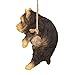 Design Toscano Yorkie Puppy on a Perch Hanging Dog Sculpture