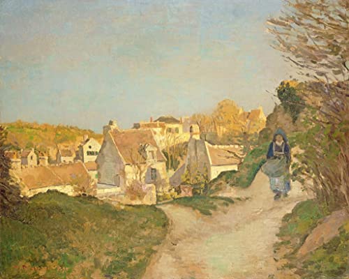 Impression d'art Pissarro : le tableau de Jallais Pontoise 60x90cm pour raviver un mur vide