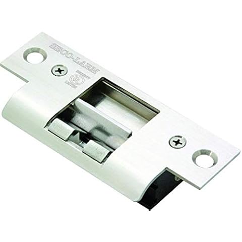 Seco-Larm SD-995C-D3Q No Cut Door Strike, Field-Selectable for Fail Safe or Fail-Secure Operation, 1500 lbs. (680Kg) Static Strength, Suitable for Office-Type Applications, Non-Polarized Connection Cover