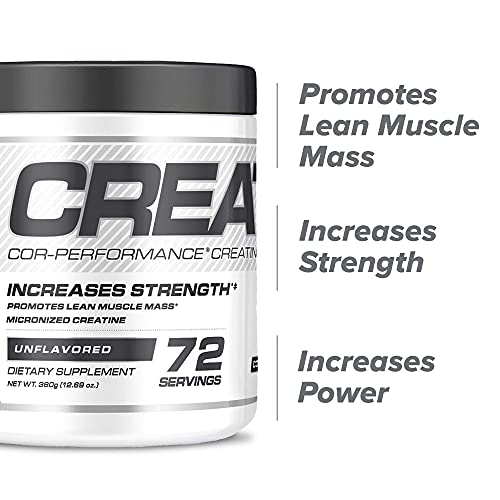 Cellucor Pre Workout & Creatine Bundle, C4 Original Pre Workout Powder, Icy Blue Razz, 30 Servings + Cor Performance Creatine Powder, 72 Servings #TOP2