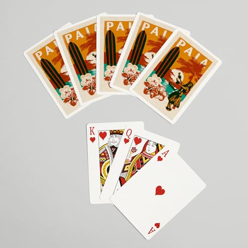Lantern Press Baraja de 52 Cartas Poker miniatura 7