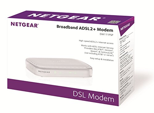 Netgear Broadband ADSL2 Plus Modem (DM111PSP-100NAS) - image 4