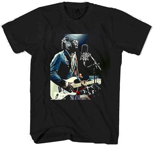 Photo de Khian SOON Curtis Mayfield Black Mens T-Shirt M