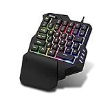 【Système applicable】Compatible avec IBM PC Win98SE/Me/2000/XP/Vista/WIN 7/WIN10. Fonctionne pour ordinateur portable, jeu d'ordinateur. Connexion filaire USB, aucun logiciel nécessaire, il suffit de brancher et de jouer.