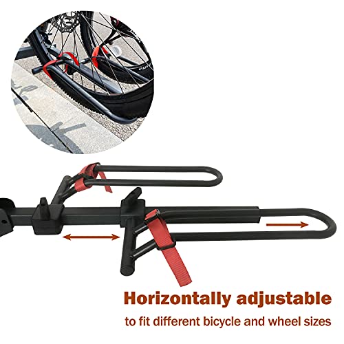 MARVOWARE 2-Bike Hitch Mount Bike Rack Foldable Platform Style Bicycles Carrier for 2 inch Hitch, AF1106 - Thumbnail 5