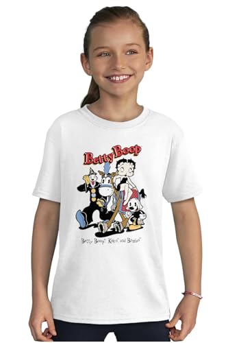 Betty Boop Koko The Clown Bimbo Girls Kids T Shirt Tees4