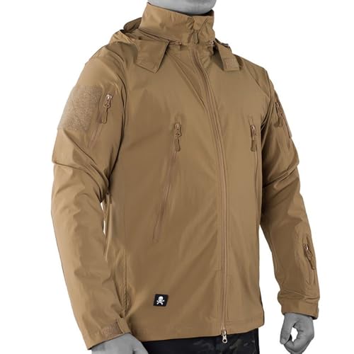 Veste étanche et respirante en nylon résistant avec capuche M