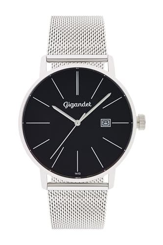 Montre Quartz Japonais Gigandet Hommes pour le Bureau et les Sorties Élégantes
