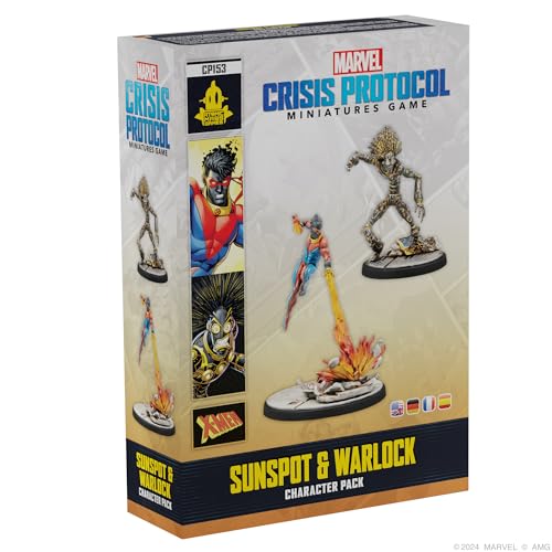 Marvel: Crisis Protocol Sunspot & Warlock Character Pack miniatura 1