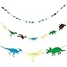Produktbild Oblique Unique® Dino Girlande Dinosaurier Banner für Jungs Kinderzimmer Deko Kinder Geburtstag Feier Party im Farbmix 4m