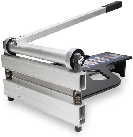 MARSHALLTOWN Ultra-Lite Flooring Cutter 13", Made in The USA, Cuts Vinyl Plank, Laminate, Engineered Hardwood, Siding, and More - Honing Stone Included
