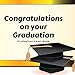 Produktbild Congratulations on Your Graduation Graduation Guest Book: Elegant All-in-One Keepsake Celebration Message Memory Diary Registry Book has Gift Log for ... 120 Pages (Graduation Party Book, Band 36)