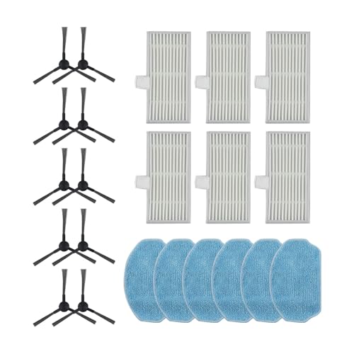 Accesorios con 10 cepillos laterales de nylon resistente para EICOBOT 2