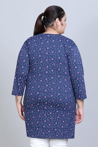 Image of RYSH Women's Plus Size Printed Longline Tops