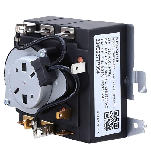 WE04X24550 234D2377P004 Dryer Timer Replacement for GE Dryer Parts GTD42EASJ2WW GTD42GASJ2WW GTX42EASJ2WW GTD42EASJ1WW GTD42EASJ0WW GTD48GASW0WB GTD42GASJ3WW GTX42GASJ0WW GTD42GASJ0WW GTX42GASJ2WW