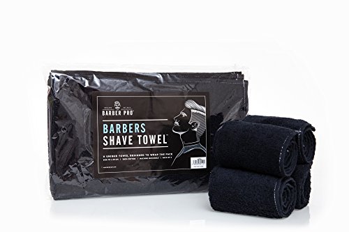 Facial Wrap Barber Towel - Barber Pro (4 Pack)