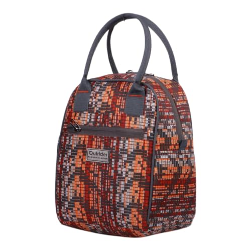 Image of Outrider Polyester Jumbo Lunch Bag,Lunch Bag for Office Men, Women and Kids, Quality Tiffin Bag for School, Picnic, Work, Carry Bag for Lunch Box, 12 litres,