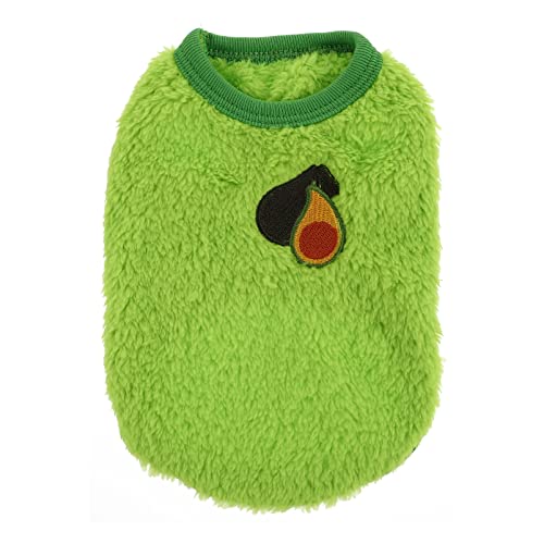 HANABASS 1Pc ベスト bunny costume ペットのおもちゃ キット フリース モルモット噛む 犬用 豚 ウサギの服 オールマッチカラーのコスチューム フランネル Green