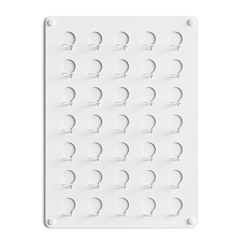MEOLLO | Golfball Regal | für 45 Bälle | 100% Stahl Golfball Vitrine | Golf Zubehör | Golf Geschenk | Geschenk für Golfer | Golfgeschenkartikel | Golfzubehör | Display Stand
