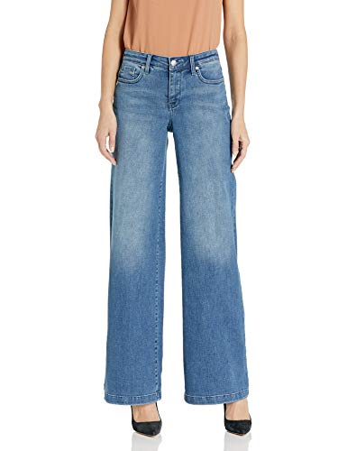 Preisvergleich Produktbild NYDJ Damen Wide Leg Trouser Jeans, Brickell, 42