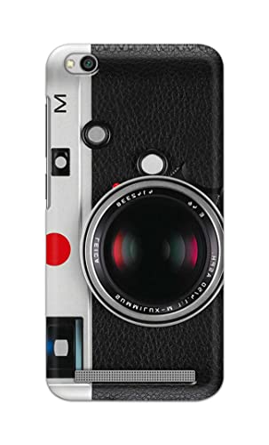 Image of Printed Hard Back Cover Case for Mi Redmi 5A Back Cover (Vintage Camera) -1302