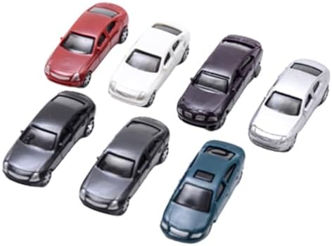 Mini Scale Model Cars 1/87 Ho Scale Parking Scenery Street Layout Sands Table Vehicle 10Pcs Fashion Professionals