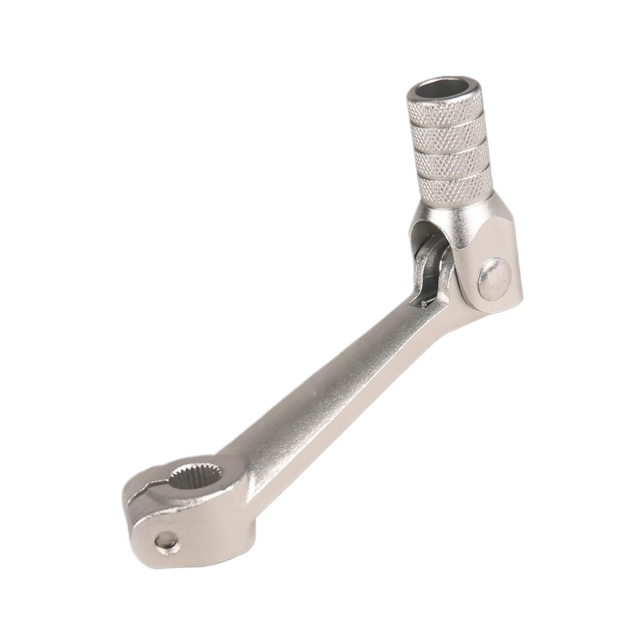 Lbcsrmh Silver Motorcycle Gear Lever Fit For Kayo T2 T4 T4l Atv Pit Bikes Gear Shift Lever Motorcycle Folding Shifter Start Levers Roadmaster Accessories