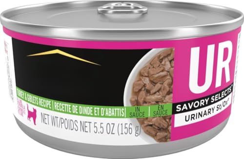 UR Urinary St/Ox Savory Selects Turkey & Giblets in Sauce Wet Cat Food 12/5.5 oz