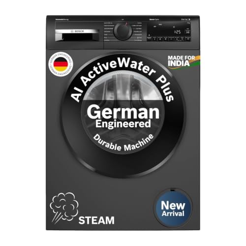 Bosch 12 kg (washer), 7 kg (Dryer) 5 Star Front Load Fully Automa...