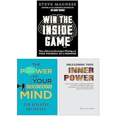 Win the Inside Game, The Power of Your Subconcious Mind & Unleashing Your Inner Power 3 Books Collection Set