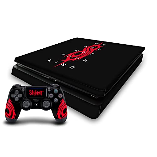 Sticker Slipknot PS4 Slim pour Protéger la Console et Décorer la Manette