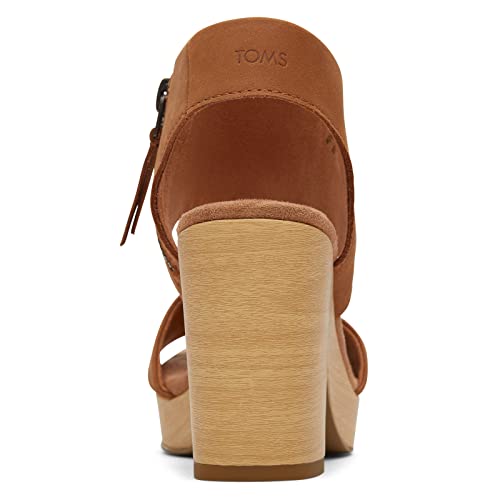 Image of TOMS Majorca Platform Tan 5 B (M)