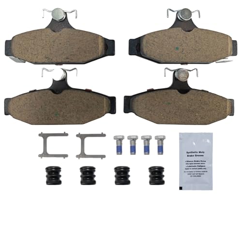 Image of HUSCH D413 Rear Ceramic Brake Pads Kit Fit For Chevrolet Camaro 1988-1997, For Pontiac Firebird 1988-1997
