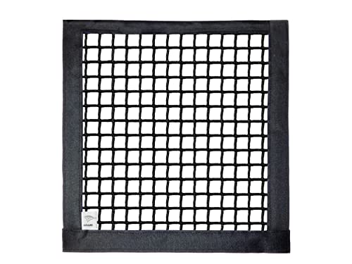 TrunkExpert Bolsa de Malla Universal con Velcro 25 cm x 25 cm Bolsa organizadora Accesorio multipropósito Asiento Trasero Organizador automóvil 1 pc Cover