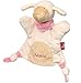 Produktbild Sigikid Handpuppe-Schnuffeltuch Schaf mit Namen Bestickt, Beige, Baby & Kinder Schmusetuch personalisiert, Kasperlepuppe, Kasperletheater Puppe Geschenkidee Mädchen (Schaf)