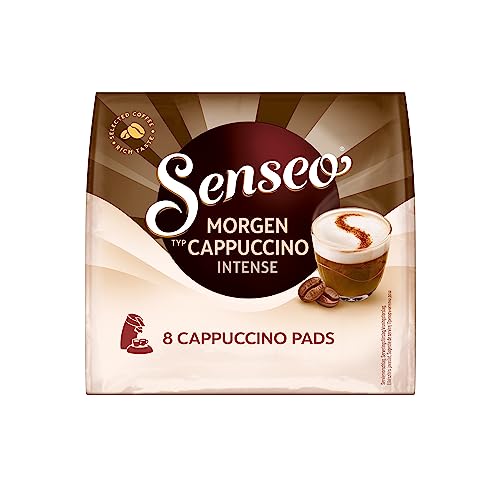 Senseo Pads Morgen Cappuccino Intense, 40 Kaffeepads, 5er Pack, 5 x 8 Getränke – Bild 8