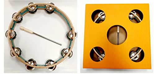 Écharpe 25 cm anneau avec 18 paires de sonnettes pour rythmer vos cours