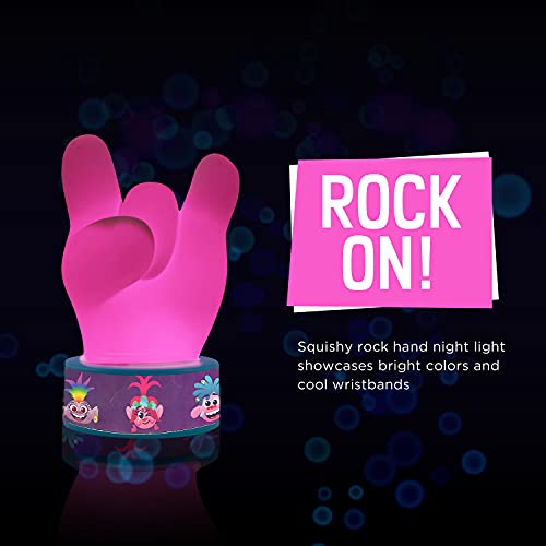 Dreamworks Trolls World Tour ColorChanging Squishy Rock, Tap, Battery