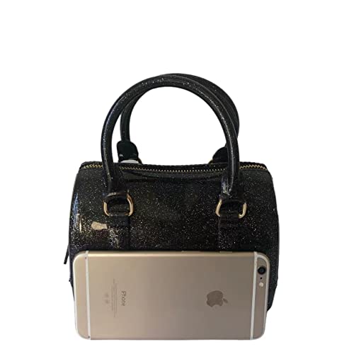 Image of Ladies Summer Jelly Pillow-shaped Top Handle Handbag Candy Color Transparent Crystal Purse