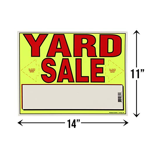Kit Yard Sale Sunburst Systems 3037 jaune rouge rose vert