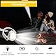TNSLAND Mini Taschenlampe Schlüsselanhänger Superhelle LED Aufladbar Wasserdicht Taschenlampe 7 Modi mit USB-Kabel, für Haushalt, Auto, Outdoor, Reisen, Camping, Arbeit