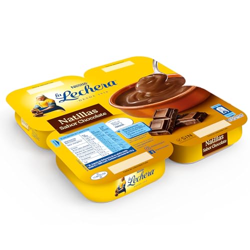 Natillas de Chocolate La Lechera 4x115g