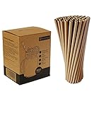 ✔ 100% UMWELTFREUNDLICH: Die Trinkhalme bestehen aus reinen nachhaltigen Materialien, die komplett biologisch abbaubar und recycelbar sind. Auch die Verpackung!